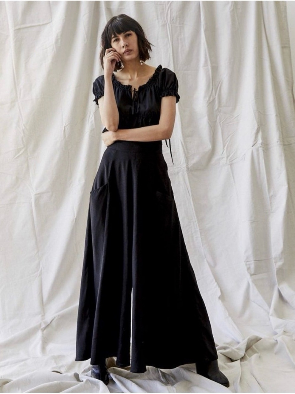 Sisters of the Black Moon Fluir Pant S Black